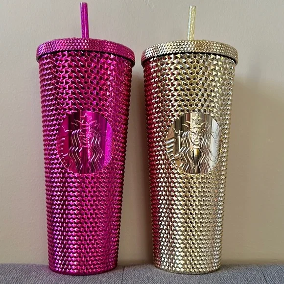 New Starbucks Merchandise to Match All the Summer Vibes  🔥Two NWT Starbucks tumblers display picture 1